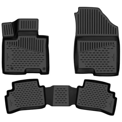 Immagine di Walser Tappetini in Gomma per Auto XTR su Misura Compatibile con Hyundai Tucson 10/2020 Oggi, Passo Corto