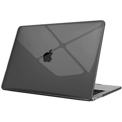 Immagine di FINTIE Custodia Compatibile con MacBook PRO 13 Pollici M2/M1 (2022 2016) A2338/A2289/A2251/A2159/A1989/A1706/A1708, Cover Rigid Protettivo Guscio Rigido Case, Grigio