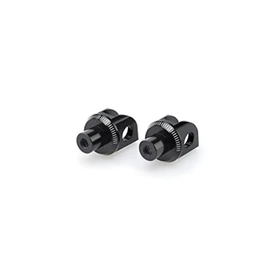 Immagine di Puig Adattatore Set Pedane Pilota per a Kawasaki ER 6F 06 16&#039;, 6N 05&#039; Ninja 250R 08&#039; 12&#039;, Nero