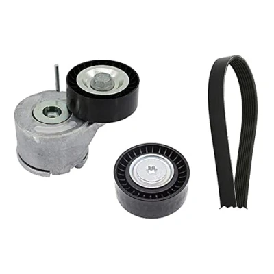 Immagine di INA 529 0380 10 Kit cinghie Poly V Controllare corsa libera generatore ed ev. sostituire FIAT: Qubo, Doblo II Van / Station Wagon, Strada Pick up