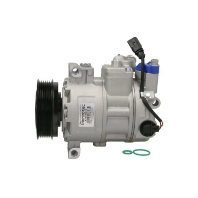 Immagine di THERMOTEC KTT090374 Compressore Aria Condizionata 6SEU14C PAG 46 R134a VOLKSWAGEN: Multivan 5 (7HM, Transporter Bus,