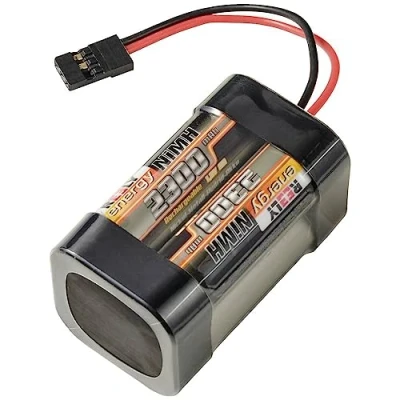 Immagine di Reely Batteria ricaricabile per ricevitore NiMh 4.8 V 2300 mAh Numero di celle: 4 Stilo (AA) Blocco Presa JR