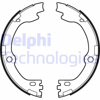 Immagine di DELPHI LS2119 Freno di Stazionamento