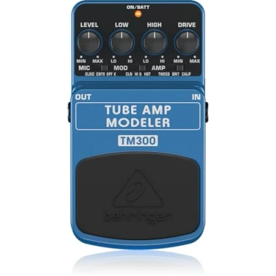 Immagine di BEHRINGER TM300 TUBE AMP MODELER PEDALE EFFETTO SIMULATORE AMPLIFICATORI VALVOLARI