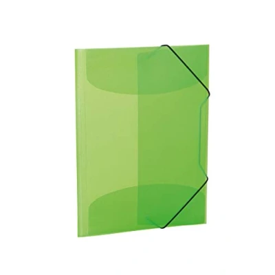 Immagine di HERMA 19520 cartellina portadocumenti, formato A3, colore verde chiaro, per bambini, in plastica, con alette interne ed elastico, robusta plastica ragazzi e ragazze