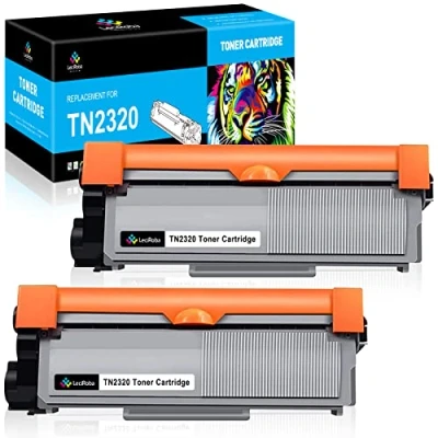 Immagine di LeciRoba TN 2320 per Brother TN2320 toner MFC L2700DN L2720DW HL L2340DW L2365DW L2360DN L2300D L2500D L2520DW (2 Nero)
