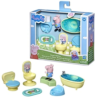 Immagine di Hasbro Peppa Pig Little Spaces George&#039;s Bathtime