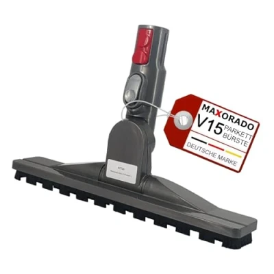 Immagine di Maxorado Bocchetta per parquet V7 V8 V10 V11 V15 GEN5, spazzola pavimenti duri parquet, ugello compatibile con aspirapolvere Dyson 920018 04 968235 01