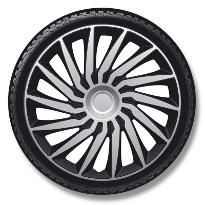 Immagine di AutoStyle PP 5406SB Copricerchi 16Inch nero/argento