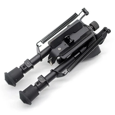 Immagine di TRIROCK 6 9 Inches Swivel Pivot Tiltable Bipod for Hunting Rifle