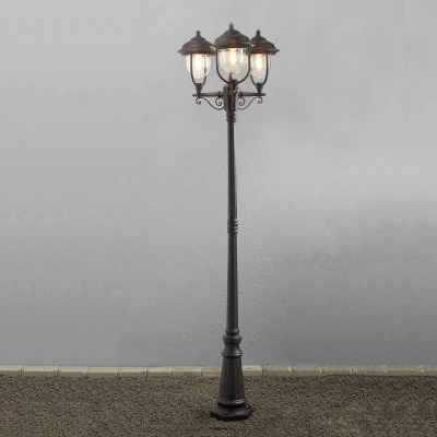 Immagine di Konstsmide 7227 750 Parma Lampada da terra per esterni a risparmio energetico E27 225 W Nero