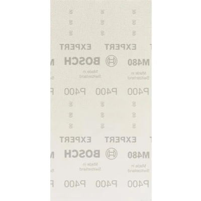 Immagine di Bosch Accessories EXPERT M480 2608900769 Rete per levigatrici orbitali non perforato Dimensione dei grani 400 (L x L) 230 mm 115 10 pz.