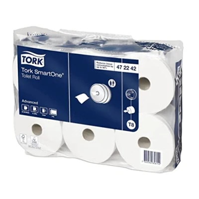 Immagine di Tork SmartOne® Carta igienica rotolo T8 6 x 207 m Ref: 472242 Confezione da