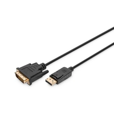 Immagine di Digitus Displayport / DVI Cavo adattatore Spina DisplayPort, D 24+1pol. 3.00 m Nero AK 340306 030 S