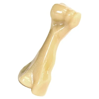Immagine di Nylabone Osso masticabile Extreme Chew Bone Giocattolo per l&#039;igiene Dentale dei Cani Gusto Pollo Extra Large di Taglia Molto Grande Oltre 23 kg