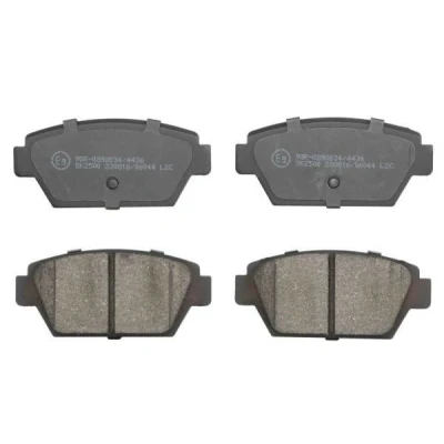 Immagine di ABE C25000ABE Kit pastiglie freno Assale posteriore Non predisposto per contatto segnalazione usura MITSUBISHI: ECLIPSE 1, 2