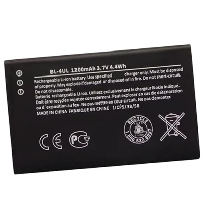 Immagine di Backupower Batteria di ricambio BL 4UL BL4UL 4WL, compatibile con Nokia 3310 2017, Asha 225, New 3310, RM 1012, TA 1008, 1030