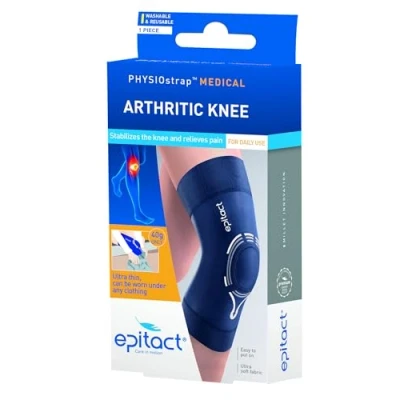 Immagine di Epitact Pharma Physiostrap Supporto per ginocchio propriocettivo, taglia XL