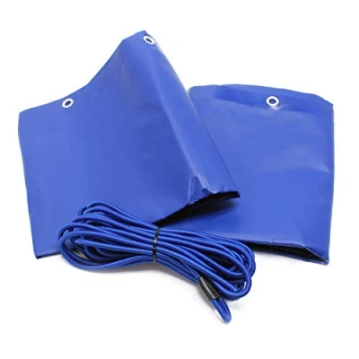 Immagine di Wiltec Telo per Carrello appendice 2075 x 1140 50 mm PVC con Corda Elastica Copertura rimorchi Leggeri