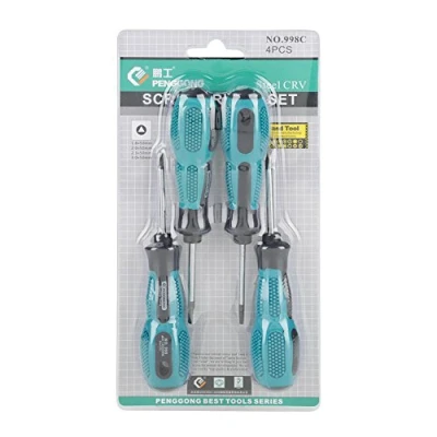 Immagine di MAGT Cacciavite a Triangolo Magnetico, 4pcs Set di cacciaviti precisione con Strumenti Riparazione magnetici multifunzionali per Utensili manuali