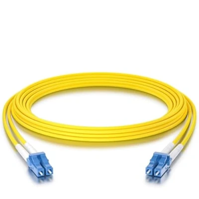 Immagine di 10Gtek OS2 LC a Cavo Fibra Ottica 1 Meter, 9/125 Monomodale Duplex LSZH Fiber Optic Patch Cord per SFP, 10G SFP+, Media Converter