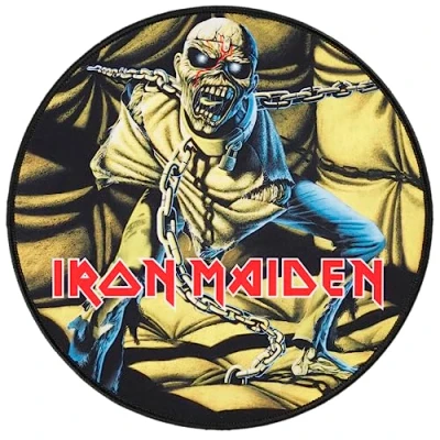 Immagine di SUBSONIC Tappetini per mouse Iron Maiden the number of beast antiscivolo con finitura a perline Licenza ufficiale