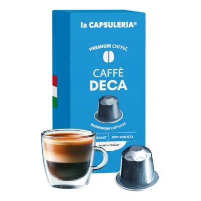 Immagine di Caffè DECA (100 Capsule) in Alluminio compatibili con Nespresso, 10 x Capsule, tot. 100