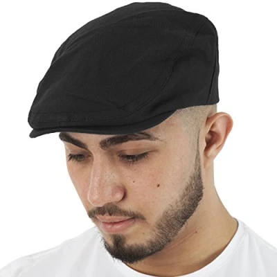 Immagine di TOSKATOK Cappello Piatto in Cotone Spazzolato Uomo