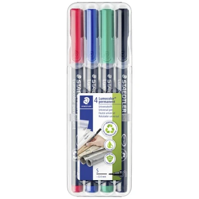 Immagine di STAEDTLER CF4PENNA LUMOCOLOR PERMANENT