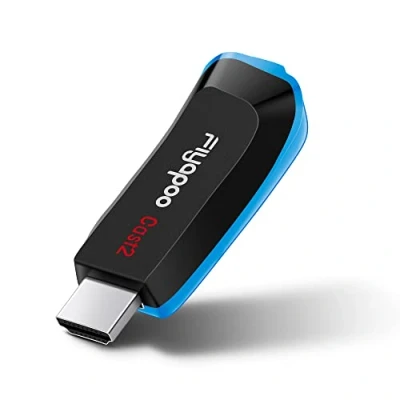 Immagine di FIYAPOO Dongle Miracast con display wireless 4K, adattatore WiFi HDMI, AirPlay Screen Mirroring da Telefono/Pad a TV/proiettore, supporto DLNA Chromecast e Netflix
