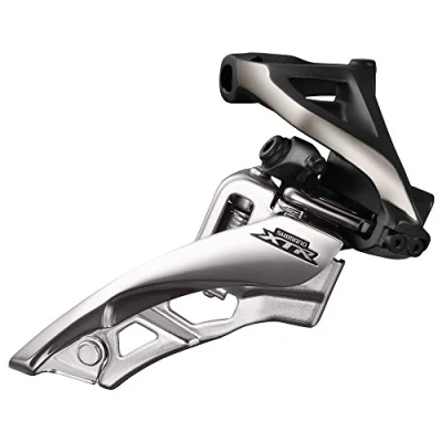 Immagine di Shimano XTR FD M9000, Deragliatore Anteriore 3 x 11 Velocità, Nero/Argento