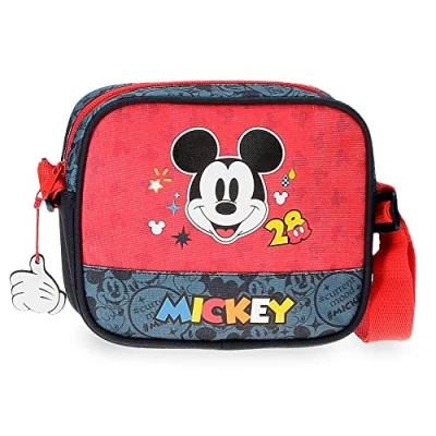 Immagine di Disney Mickey Get Moving Borsa piccola Multicolore 18x15x5 cm Poliestere, multicolore, a tracolla