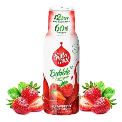 Immagine di FruttaMax Concentrato Sciroppi di frutta Meno zucchero con il 60% contenuto adatto per macchina bibite 500 ml (Ribes nero)
