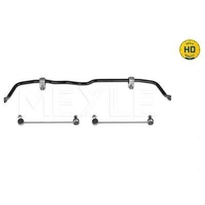 Immagine di MEYLE 114 653 0005/HD barra Stabilizzatrice Assale anteriore con cuscinetto in gomma, d&#039;accoppiamento, morsetti Quality