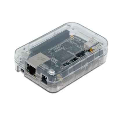 Immagine di sb components New! Custodia per BeagleBone Nero Trasparente (Clear) 2 Pezzi a Scatto