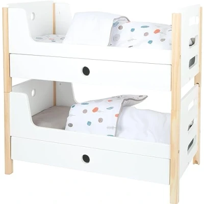 Immagine di small foot Letto a soppalco &quot;Little Button&quot;, con cassettoni per riporre gli accessori, dai 3 anni, 11811