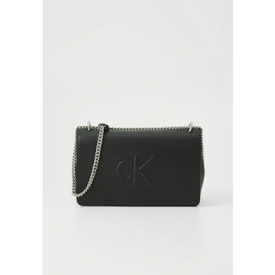 Immagine di Calvin Klein Jeans Sculpted FLAP Shoulder BAG Borsa a tracolla, Donna, Taglia: One Size, Black