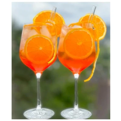 Immagine di Topkapi Aperol Spritz Gläser Laura Bicchieri, Cristallo Senza Piombo, 44 cl