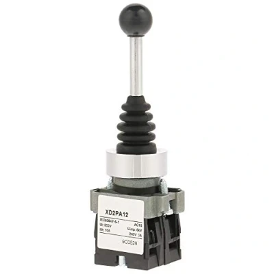 Immagine di Akozon joystick momentaneo 2 Posizione 2NO XD2PA12 Interruttore a bloccato monolever Sostituzione