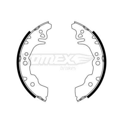 Immagine di TOMEX brakes TX 23 08 Ganasce Freno Assale posteriore 180 28 DAIHATSU: Sirion II