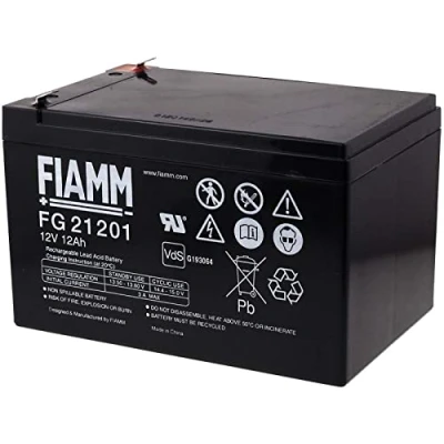Immagine di FIAMM Batteria al piombo ricaricabile FG21201 VDS, 12 V, acido [ piombo]