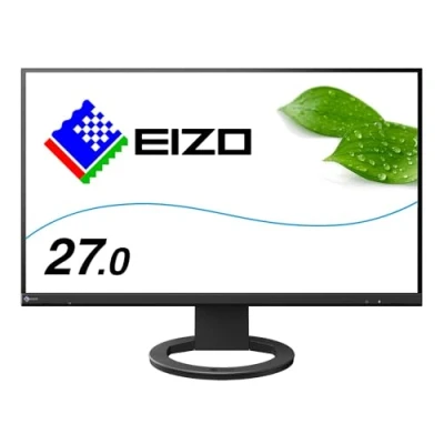 Immagine di MONITOR EIZO EV2760 BK 27&quot; LED IPS FORMATO 16:9 CONTRASTO 1.000:1 1xHDMI 1xDVI 2xDISPLAY PORT 4xUSB COLORE NERO GARANZIA ITALIA