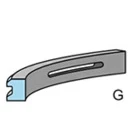 Immagine di KOLBENSCHMIDT 800039310000 Kit Fasce Elastiche 73,98mm FORD: Fiesta 3, Mk4