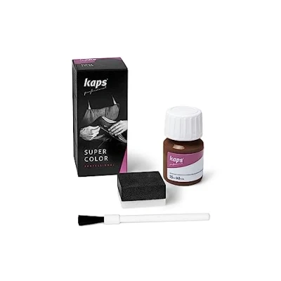 Immagine di KAPS Super Color, Colorante per Pelle Naturale, Ecopelle e Tessuto, Tinta da 25ml (169 Invecchiata)