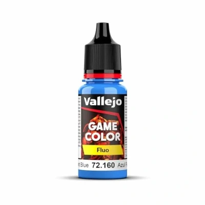 Immagine di Vallejo AV Game Color 18 ml Fluo Blu fluorescente