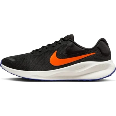 Immagine di Nike Performance Revolution 7 Scarpe running neutre, Uomo, Taglia: 42, Black/hyper crimson/astronomy blue/sail Tessuto / sintetico