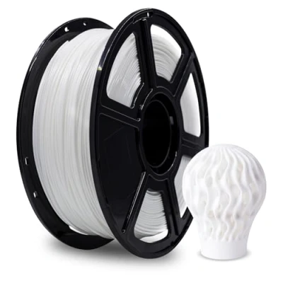 Immagine di Flashforge filamento in PLA da 1,75 mm, 1 kg, per stampante 3D, colore: bianco