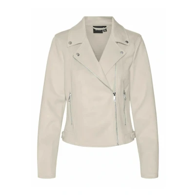 Immagine di Vero Moda JOSE Giacca in similpelle, Donna, Taglia: Small, Birch