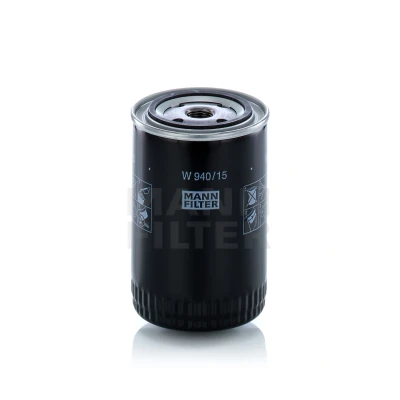 Immagine di MANN FILTER W 940/15 n Filtro olio 3/4 16 UNF 1B, con una valvola blocco arretramento guarnizione ad avvitamento