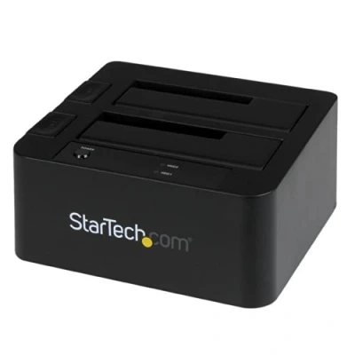 Immagine di Startech.Com Docking Station USB 3.0 per Doppio Hdd Sata/Esata SSD con Uasp, USB3.0 Disco Rigido 2.5&quot;/3.5&quot;, 6.4 cm/8.9 cm